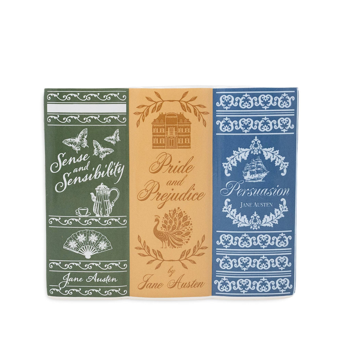 Steel Mill and Co. - Bookstack Pencil Cup, Jane Austen Collection