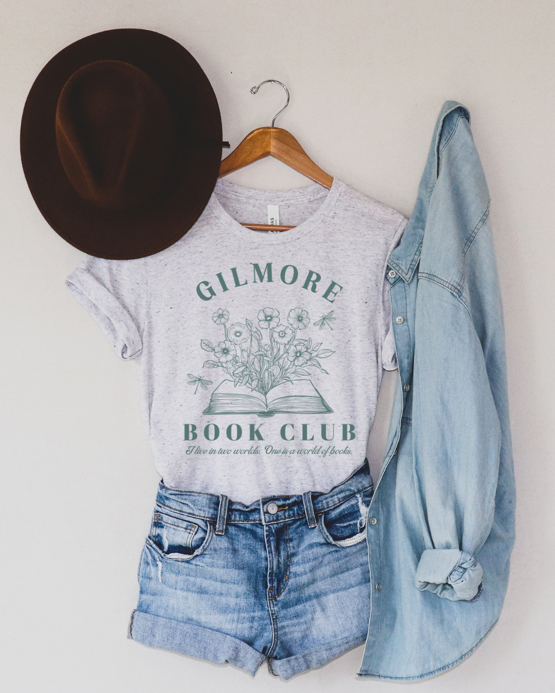 Uncommon Label - Gilmore Book Club Gilmore Girl Adult Tee (Green)