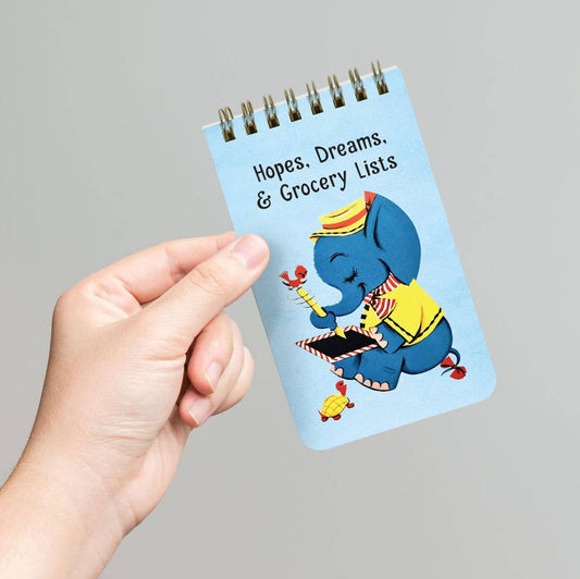 Bad Betty Greeting Co. - Hopes, Dreams & Grocery Lists Spiral Memo Notepad