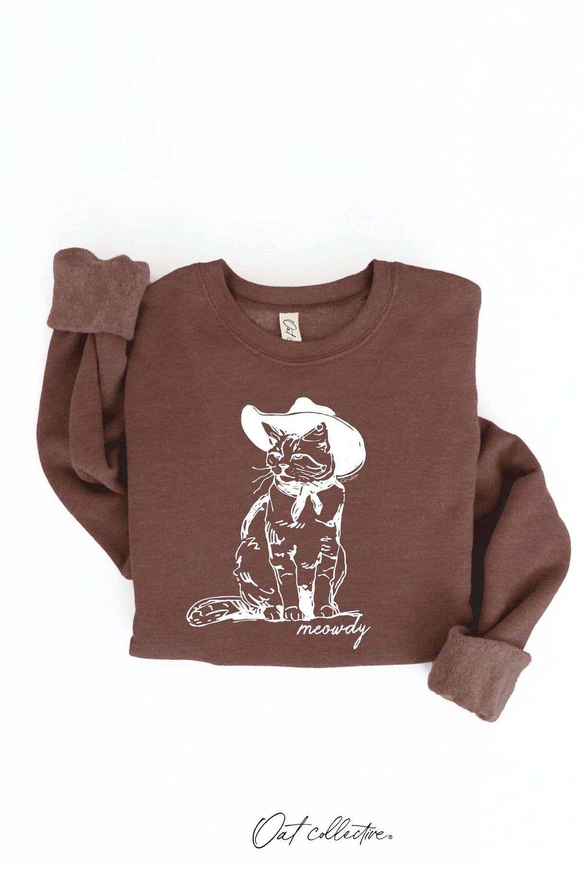 OAT COLLECTIVE - MEOWDY Graphic Sweatshirt