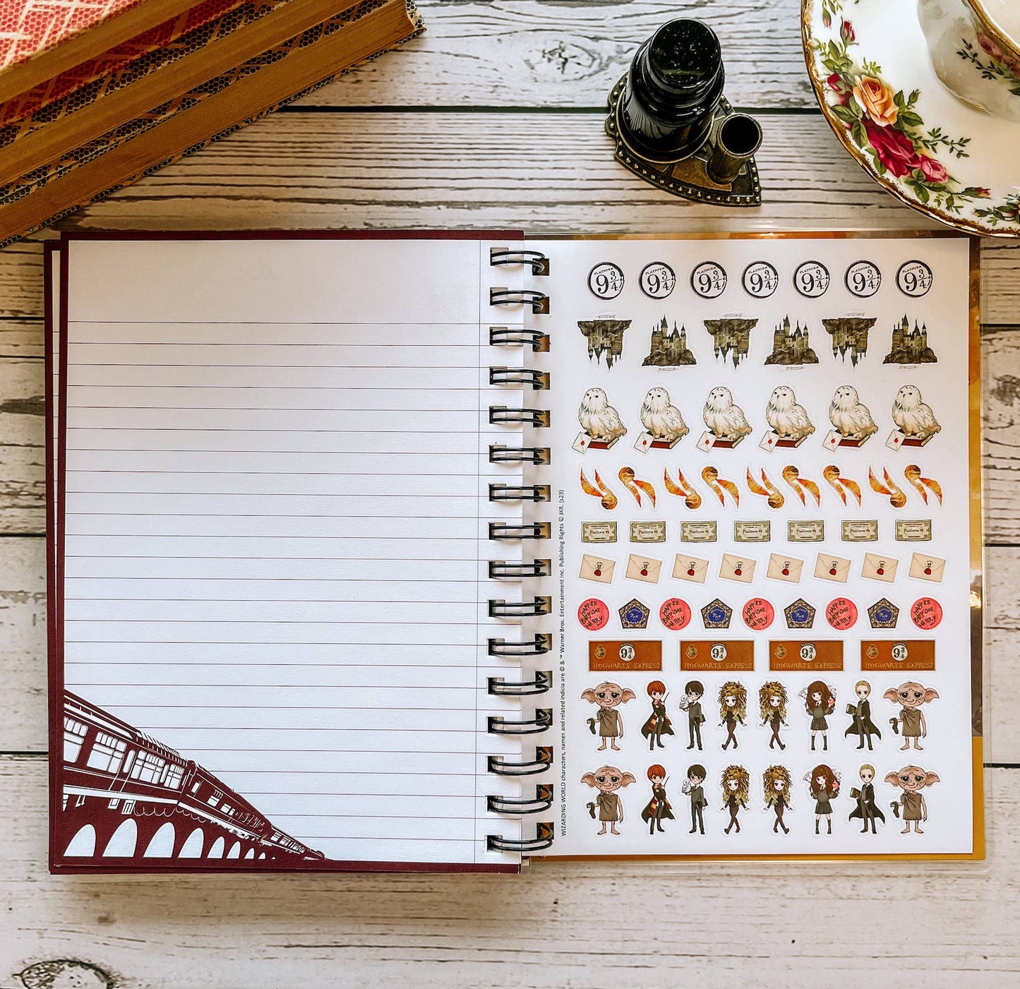 Conquest Journals - Harry Potter Hogwarts Express Spiral Lined Notebook