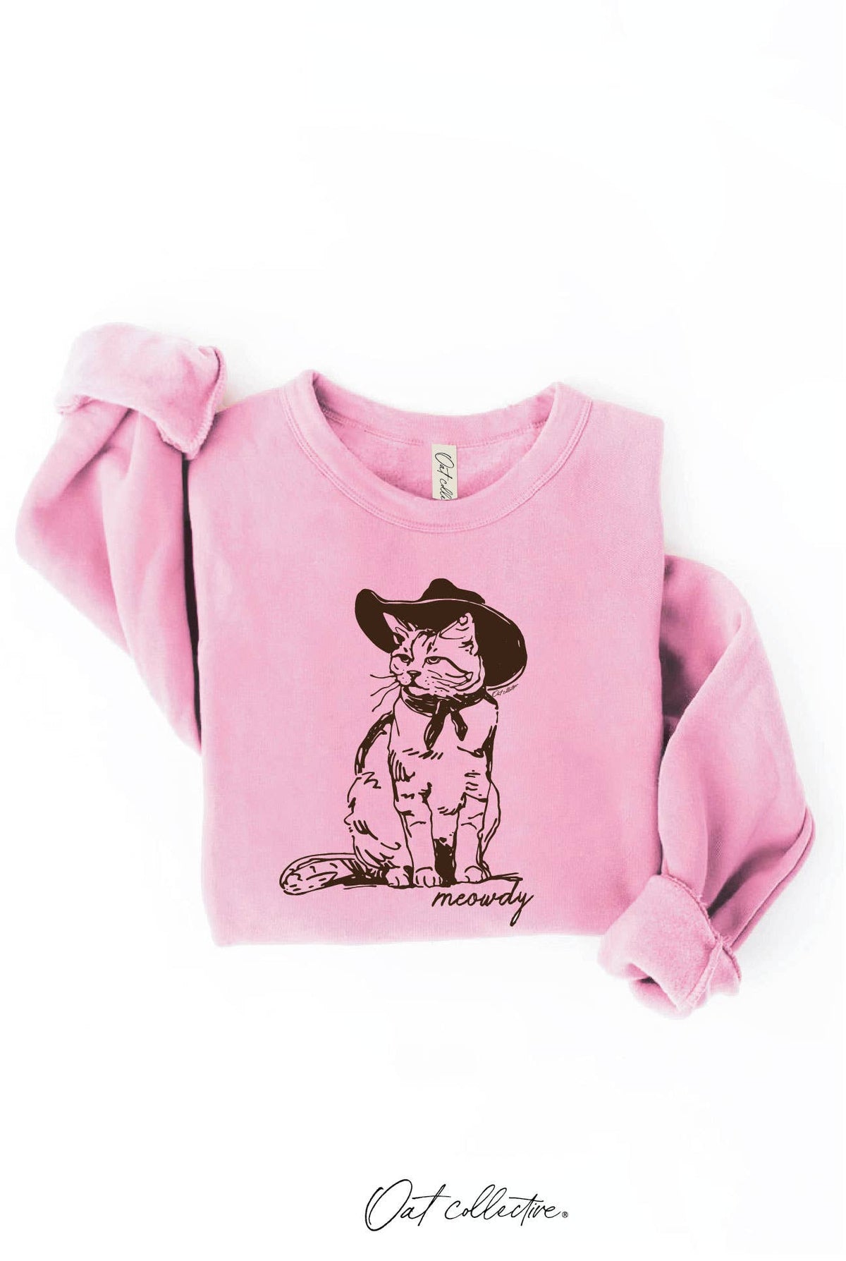 OAT COLLECTIVE - MEOWDY Graphic Sweatshirt