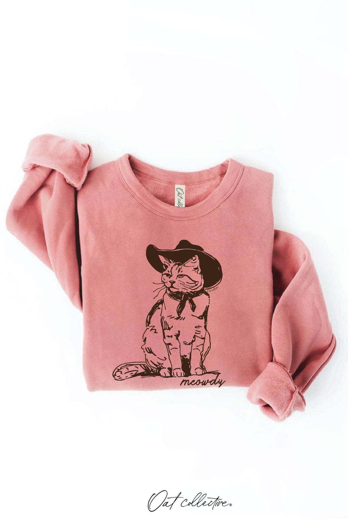 OAT COLLECTIVE - MEOWDY Graphic Sweatshirt