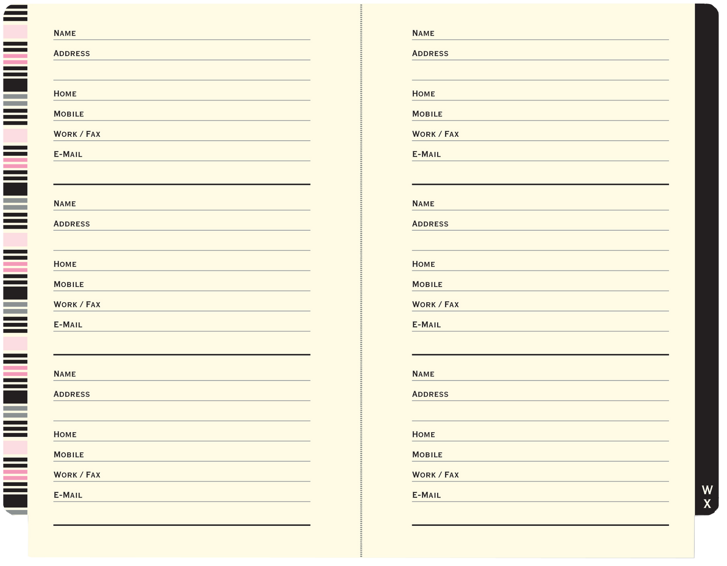 Peter Pauper Press - Little Pink Book Of Addresses