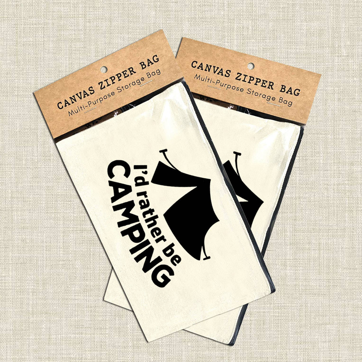 Coastal Creators of Connecticut - I'd Rather Be Camping Storage Bag
