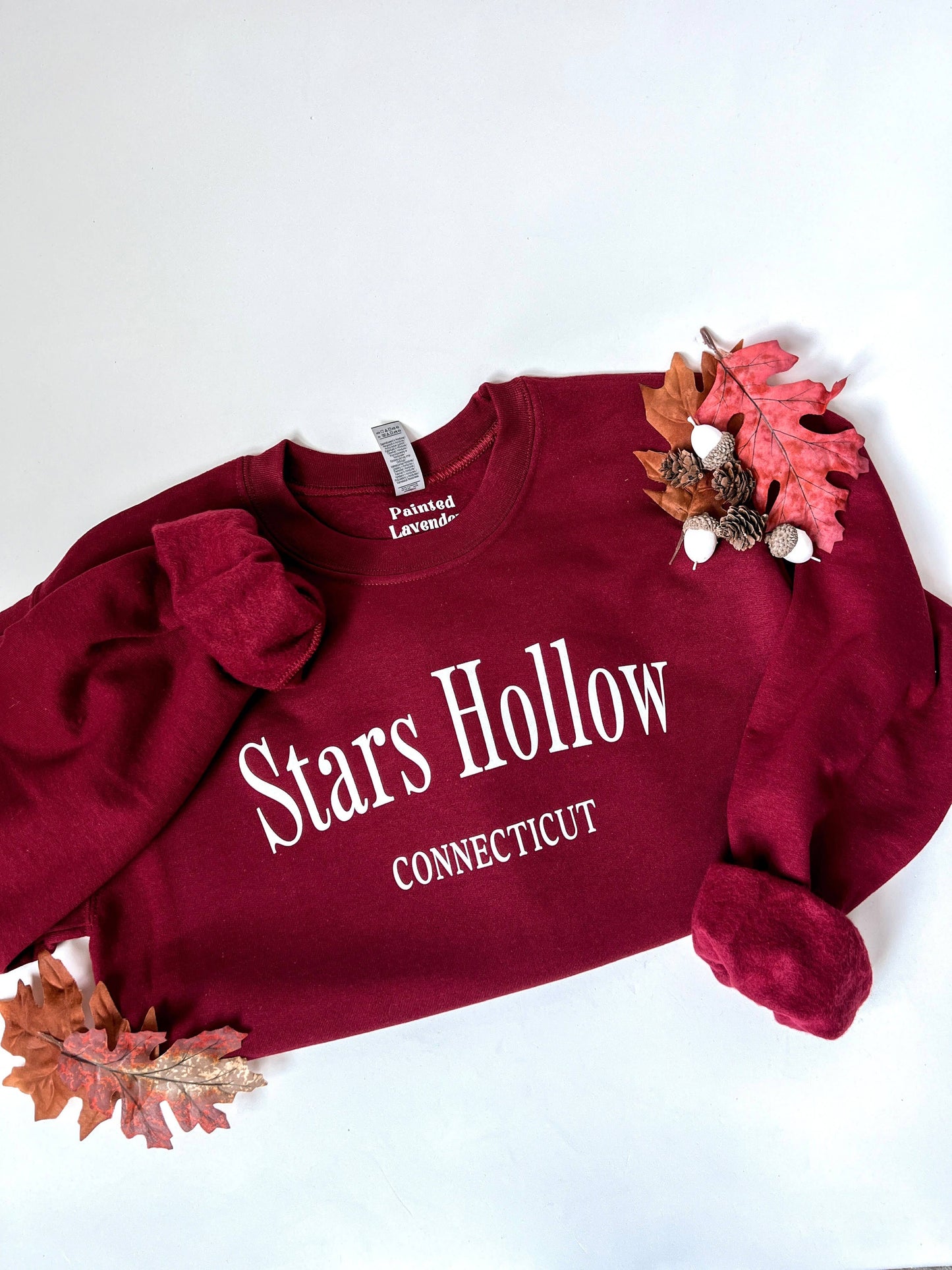 Painted Lavender - Stars Hollow Conneticut Sweatshirt
