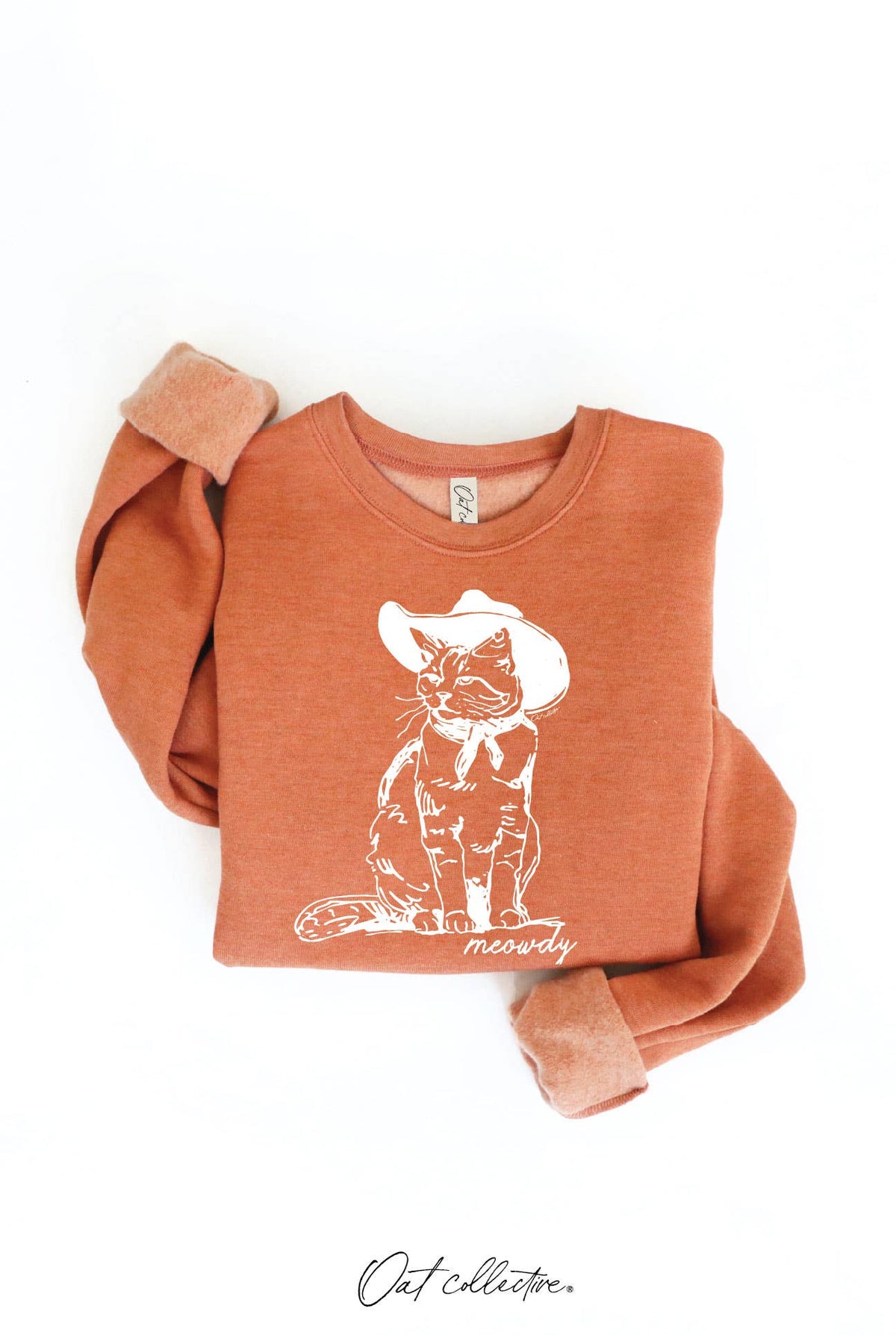 OAT COLLECTIVE - MEOWDY Graphic Sweatshirt