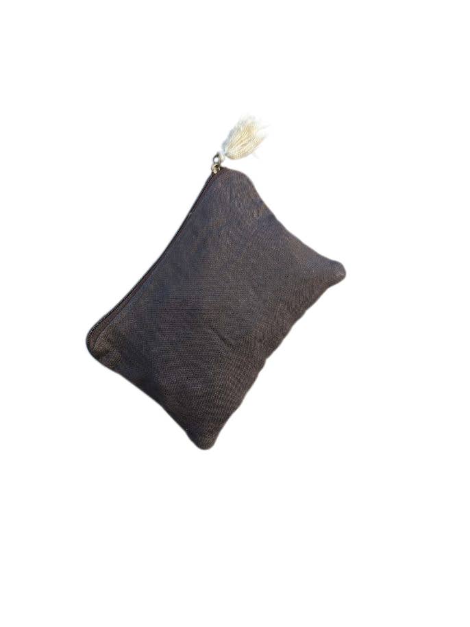 Chloe & Lex - Garden Embroidered Durable Cotton Coin Purse