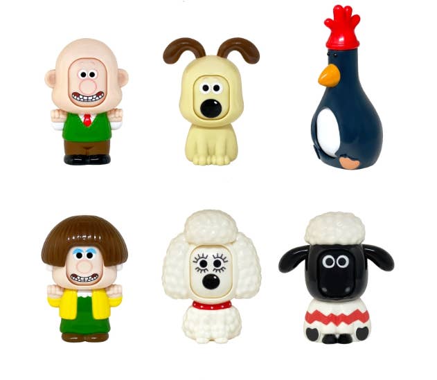 K-Wonderland - Wallace & Gromit Face Change Figure – Blind Box Collection