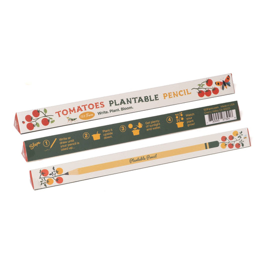 123 Farm - Tomatoes Plantable Pencil – Eco-Friendly Gift