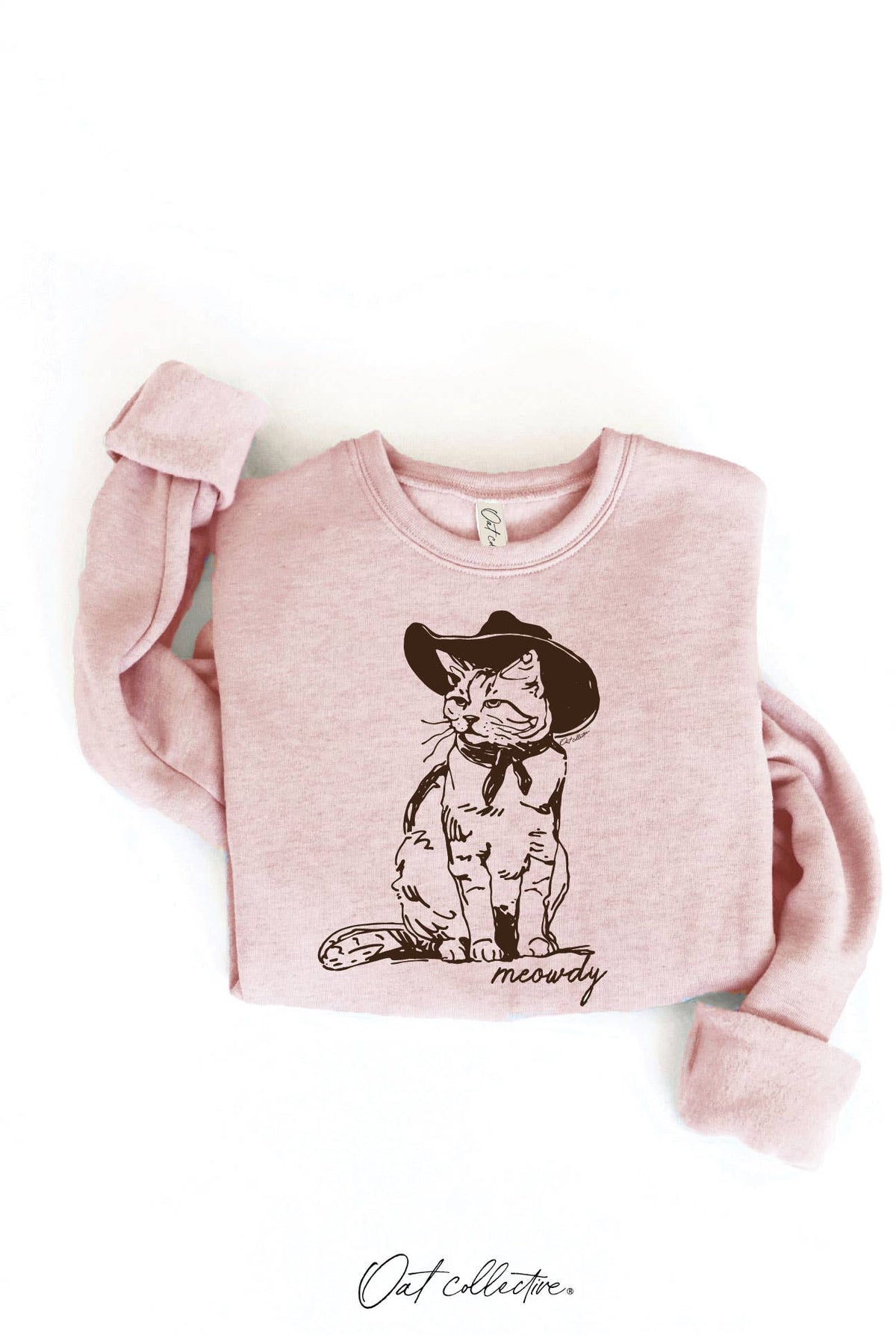 OAT COLLECTIVE - MEOWDY Graphic Sweatshirt
