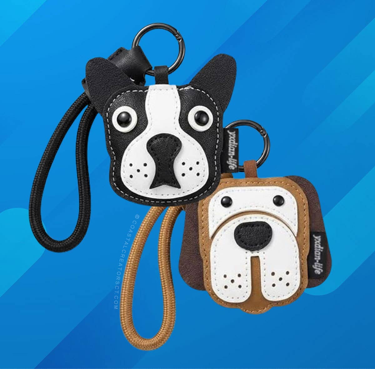 Coastal Creators of Connecticut - Dog Bag Charm and Key Fob