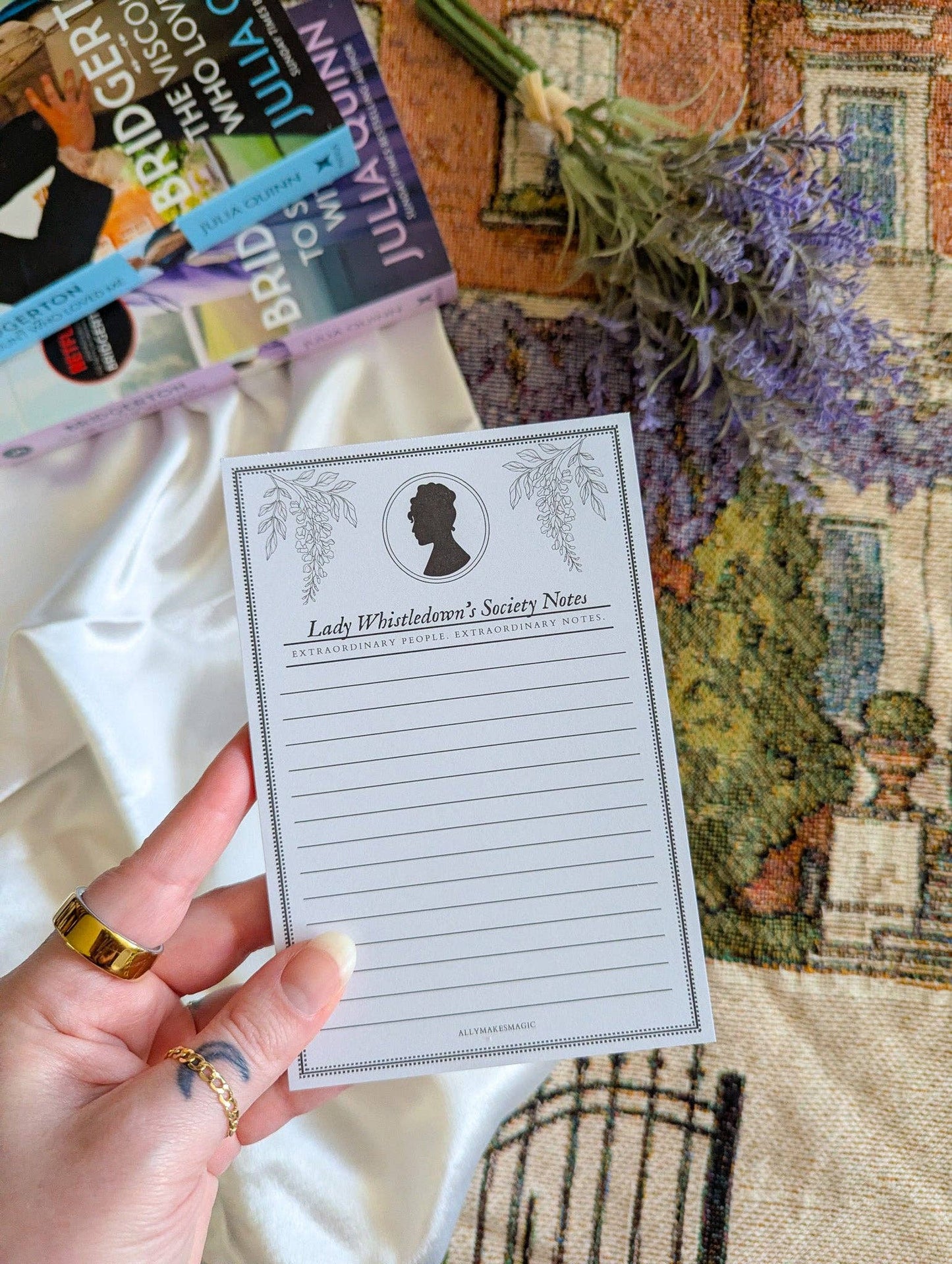 allymakesmagic - The Social Season Notepad