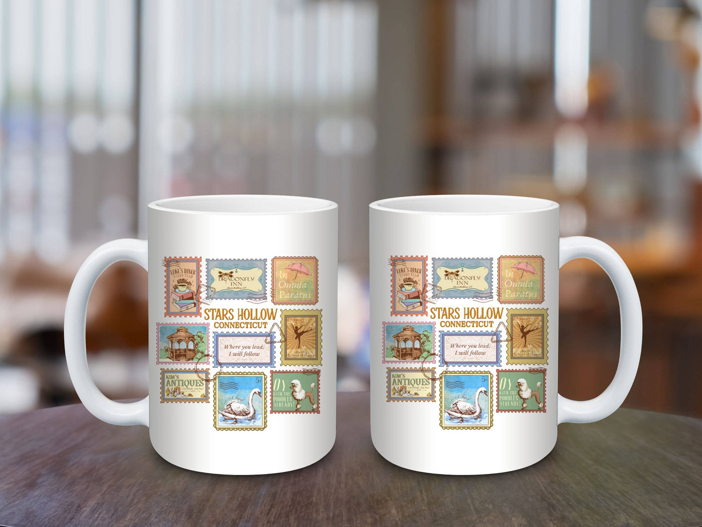 The Corner Shop - Stars Hollow Stamps - Gilmore Girls 15oz Mug