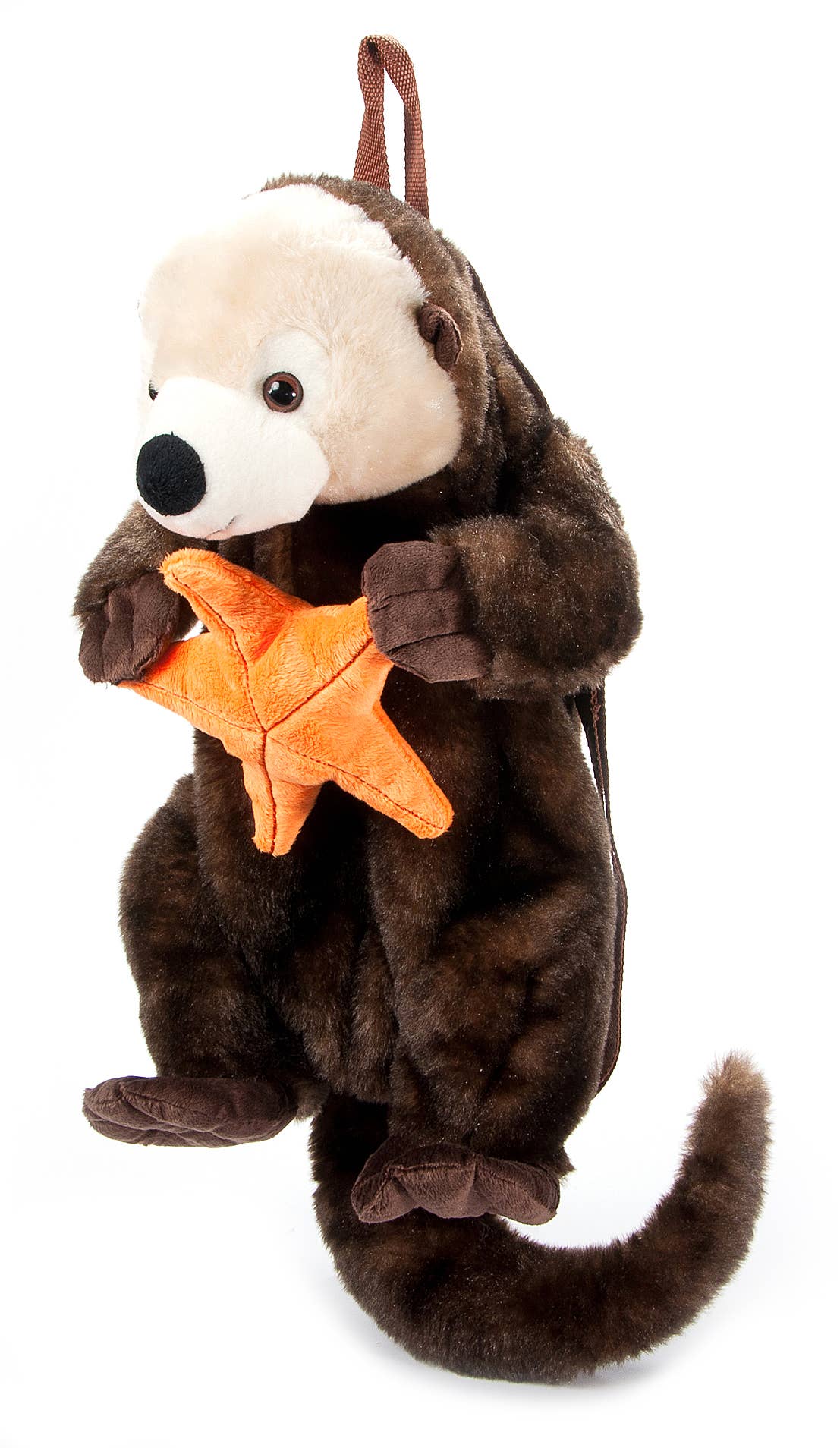 The Petting Zoo - Sea Otter 20" Plush Animal Backpack
