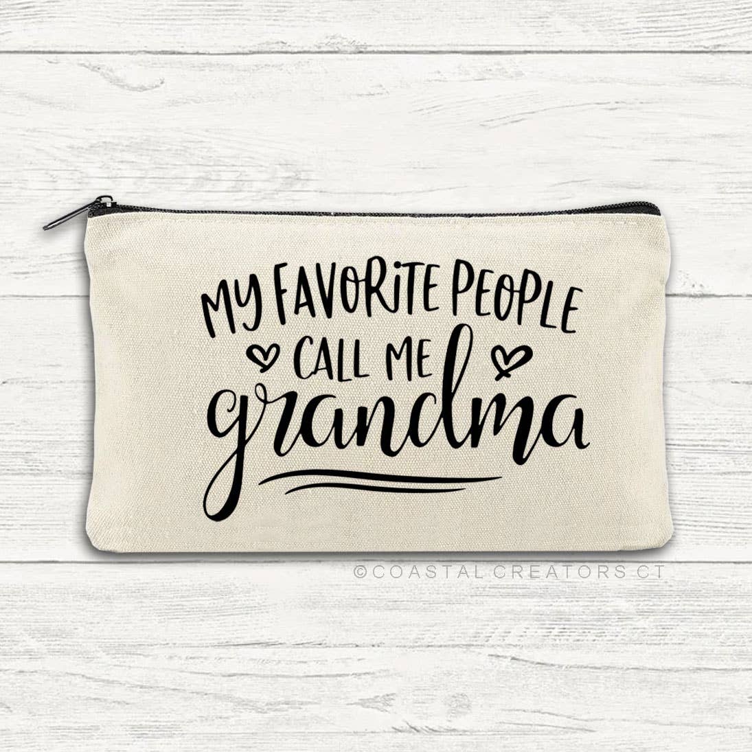 Coastal Creators of Connecticut - My Favorite People Call Me Grandma Storage Bag