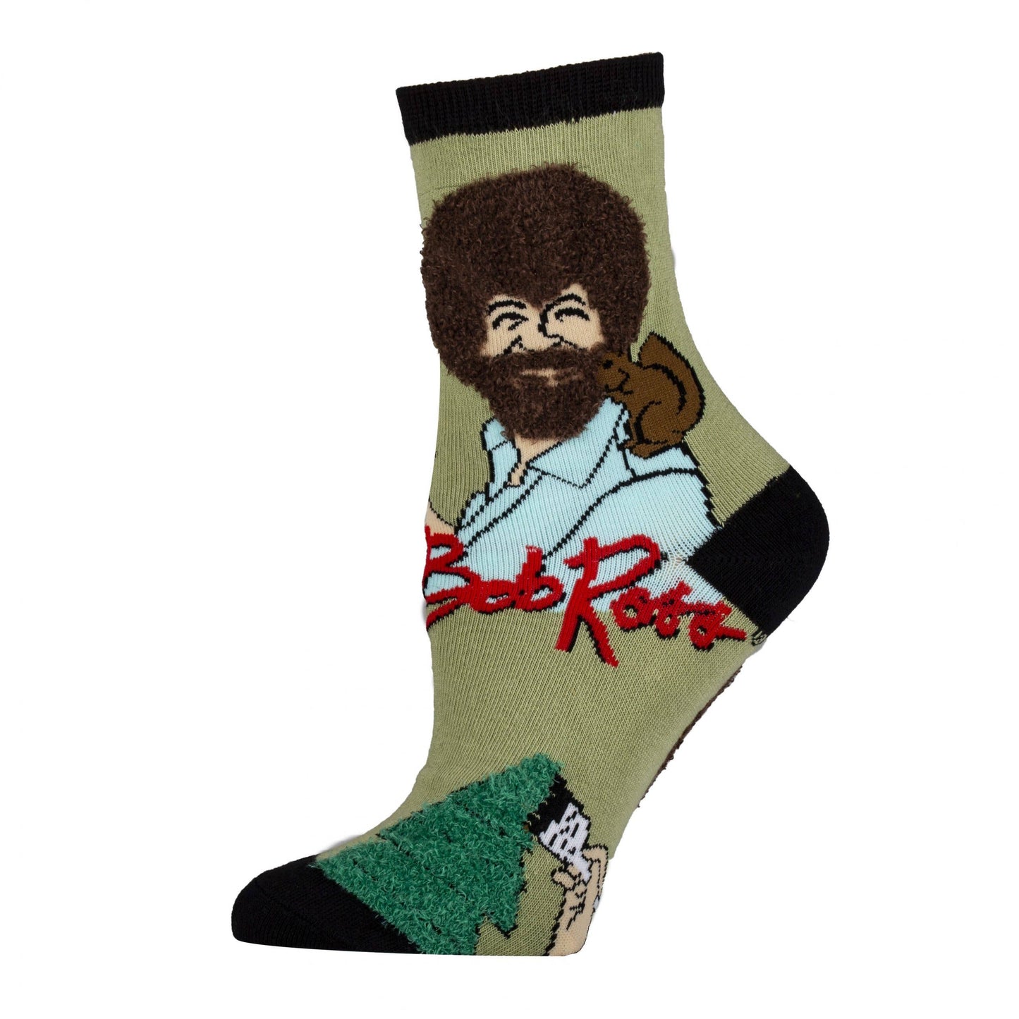 Oooh Yeah/Sock It Up/Oooh Geez Slippers - Painting Bob Ross Women's Socks