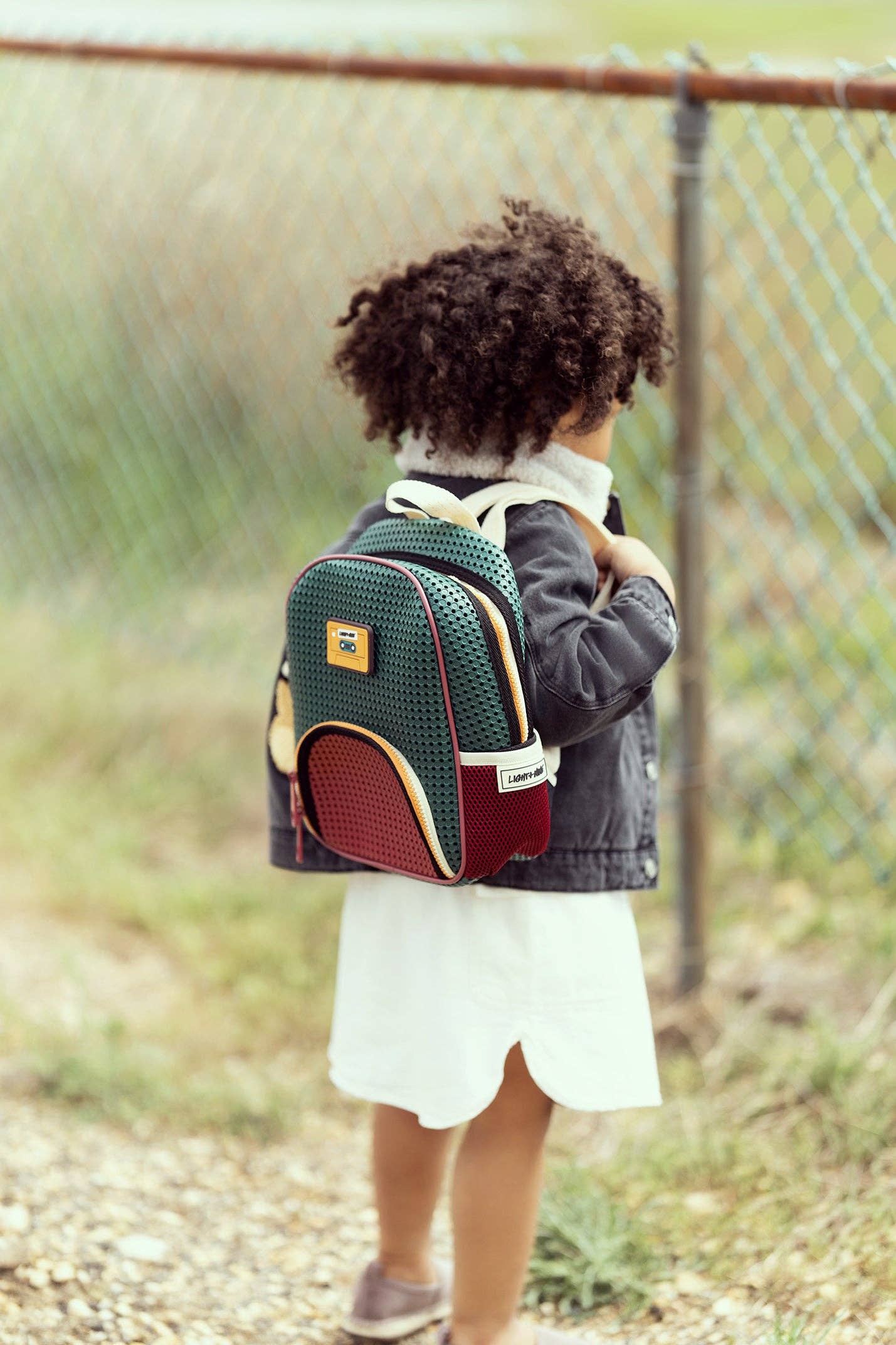 Light + Nine - Little Starter Mini Backpack Artist Green