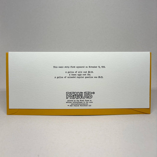 Big Wheel Press - Campout with Snoopy - Peanuts