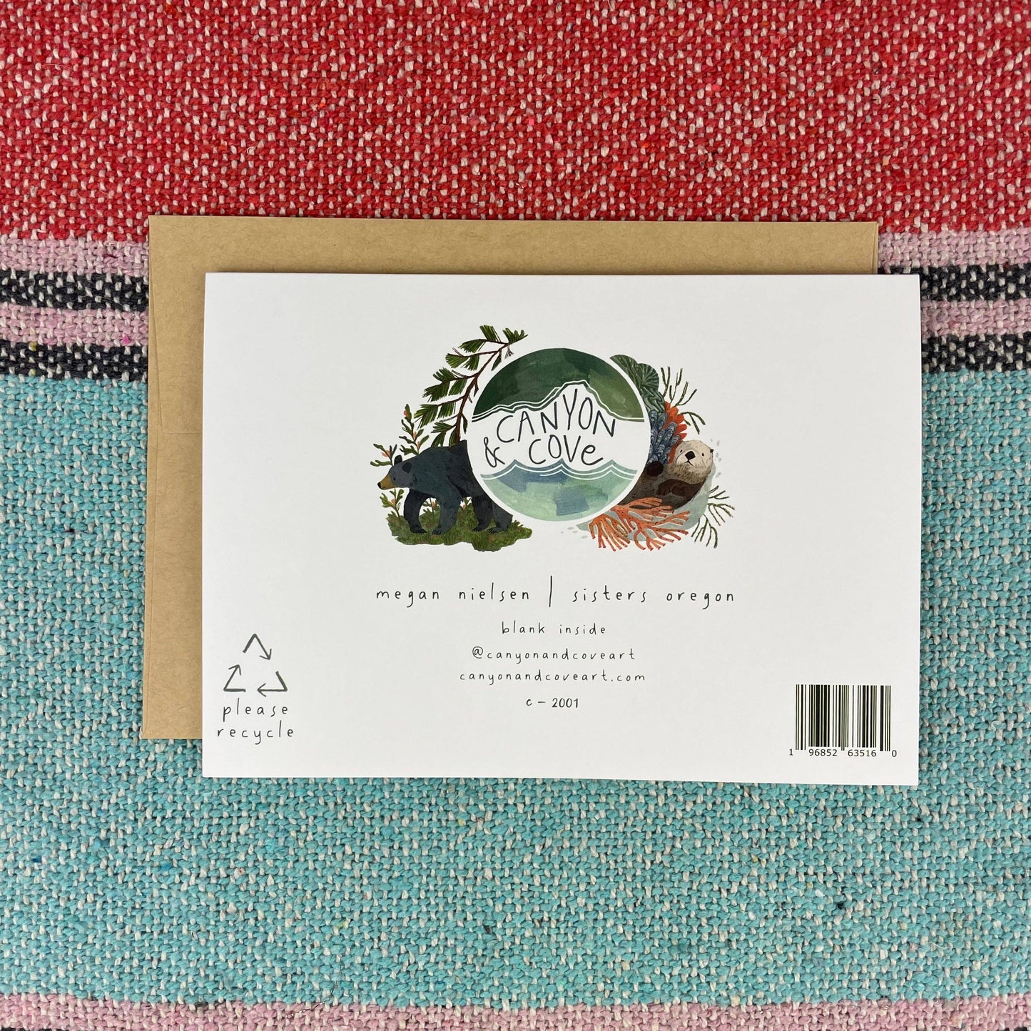 Canyon & Cove Art - Camper Life Card