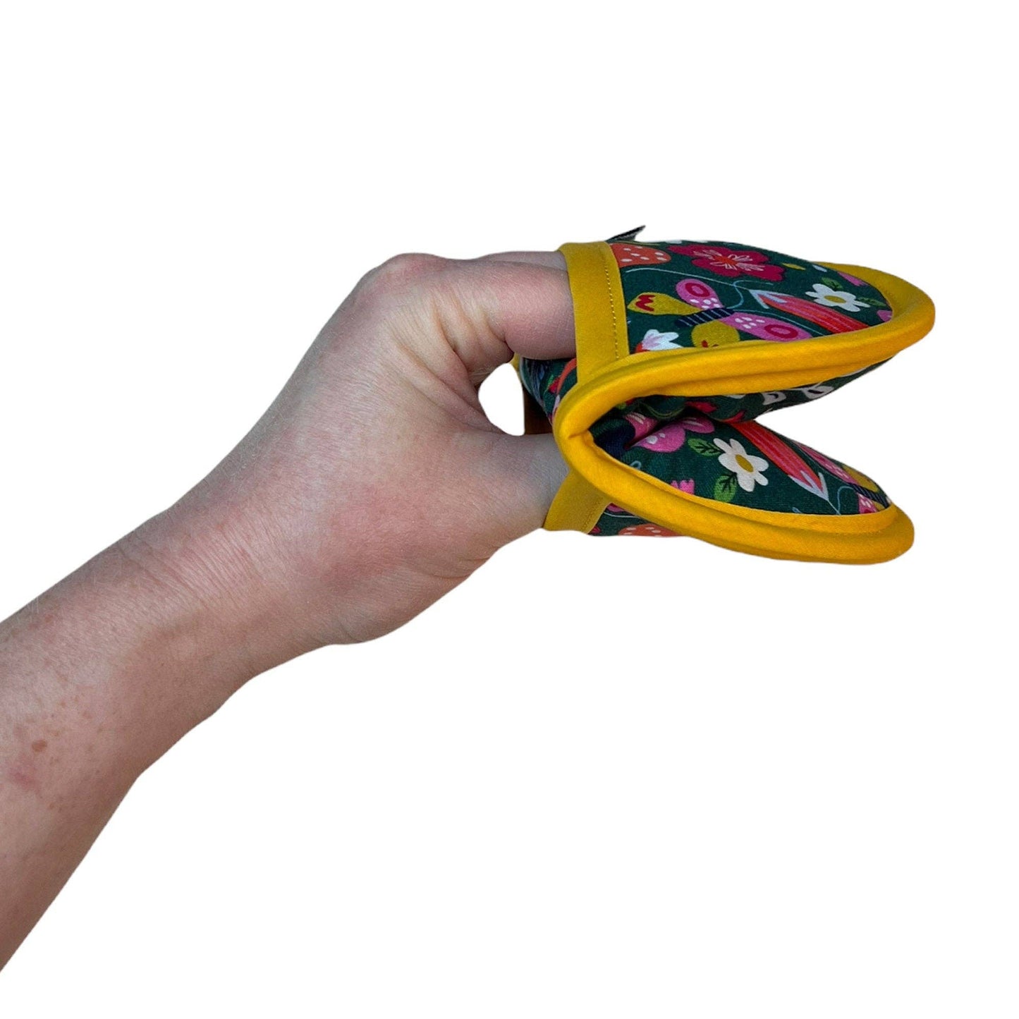 Collisionware - Floral Mushroom Mini Pincher Mitt