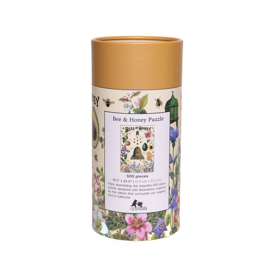 123 Farm - 500 Pc. Bees & Honey Puzzle