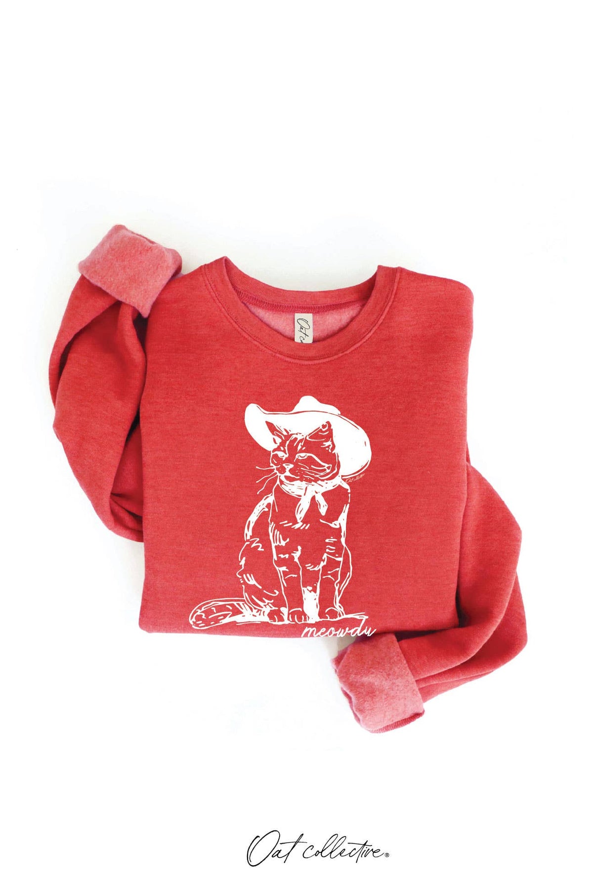 OAT COLLECTIVE - MEOWDY Graphic Sweatshirt