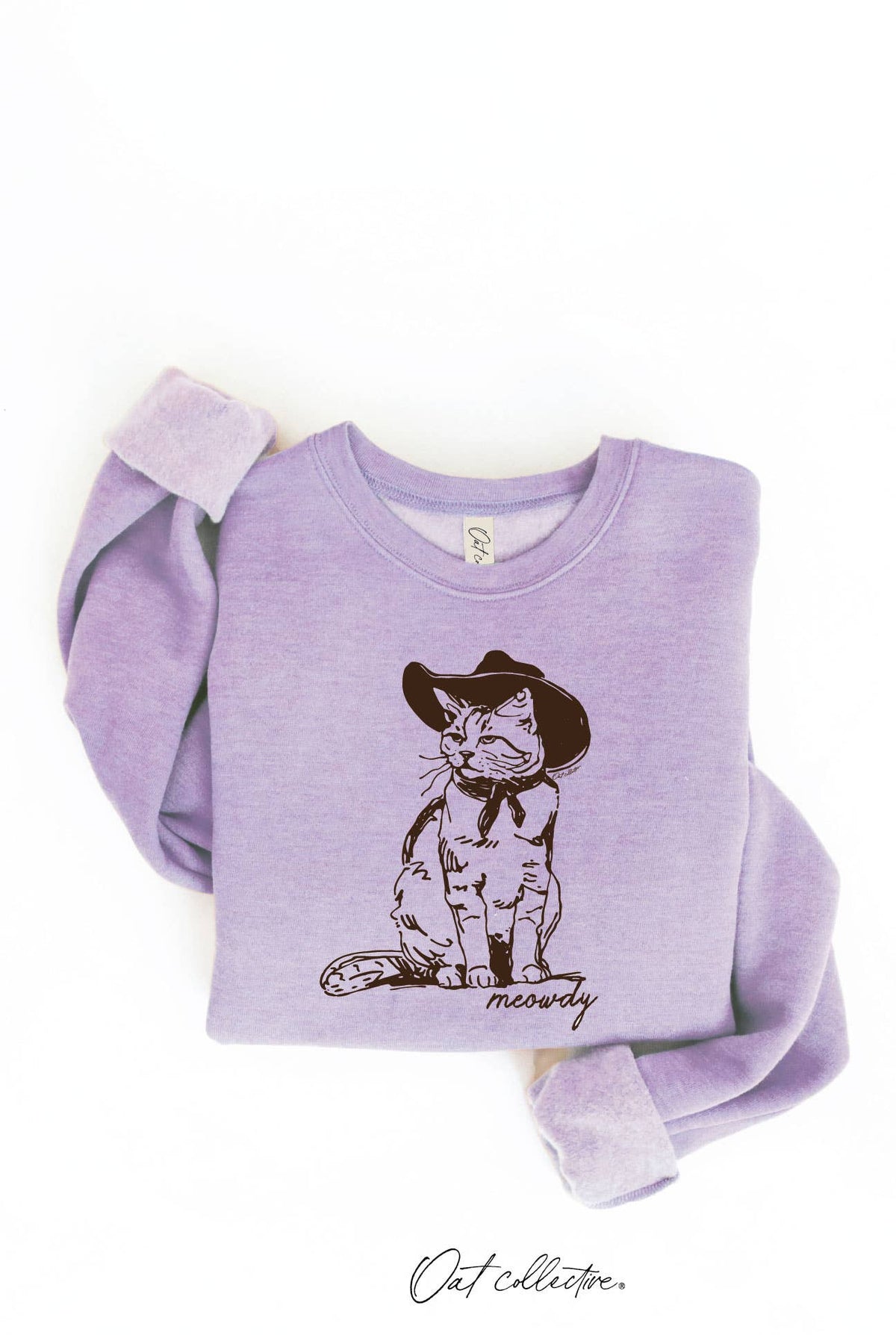 OAT COLLECTIVE - MEOWDY Graphic Sweatshirt