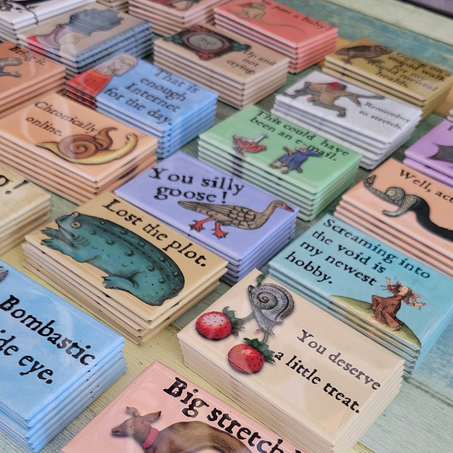 ChicalooKate - Medieval Marginalia the Void Refrigerator Magnet