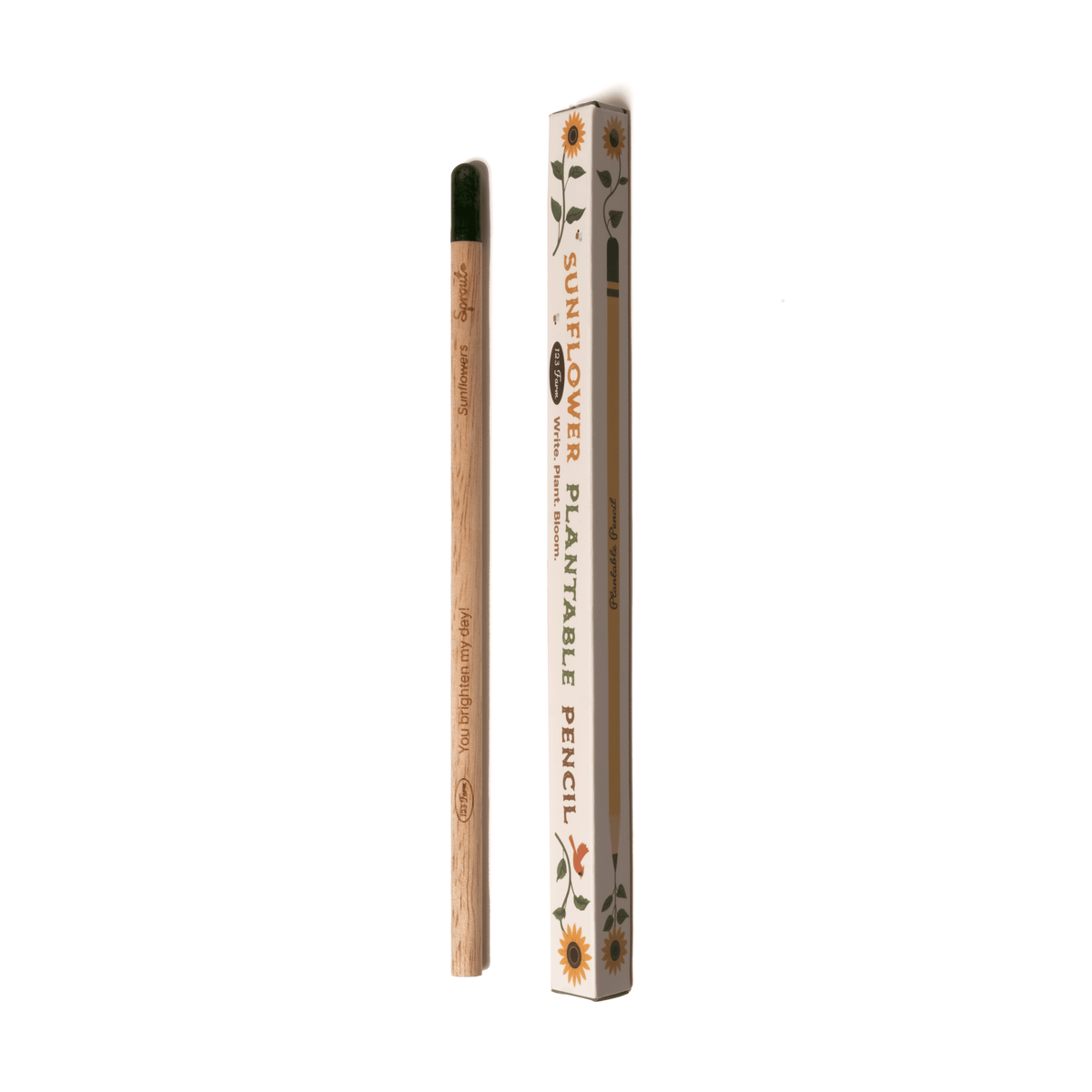 123 Farm - Sunflower Plantable Pencil – Eco-Friendly Gift