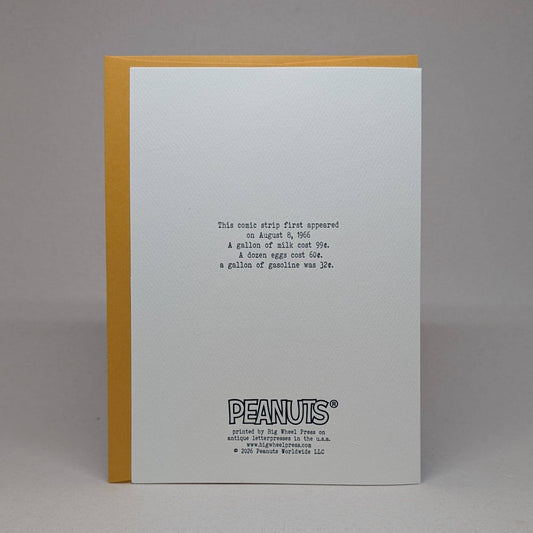 Big Wheel Press - Life is Difficult - Peanuts