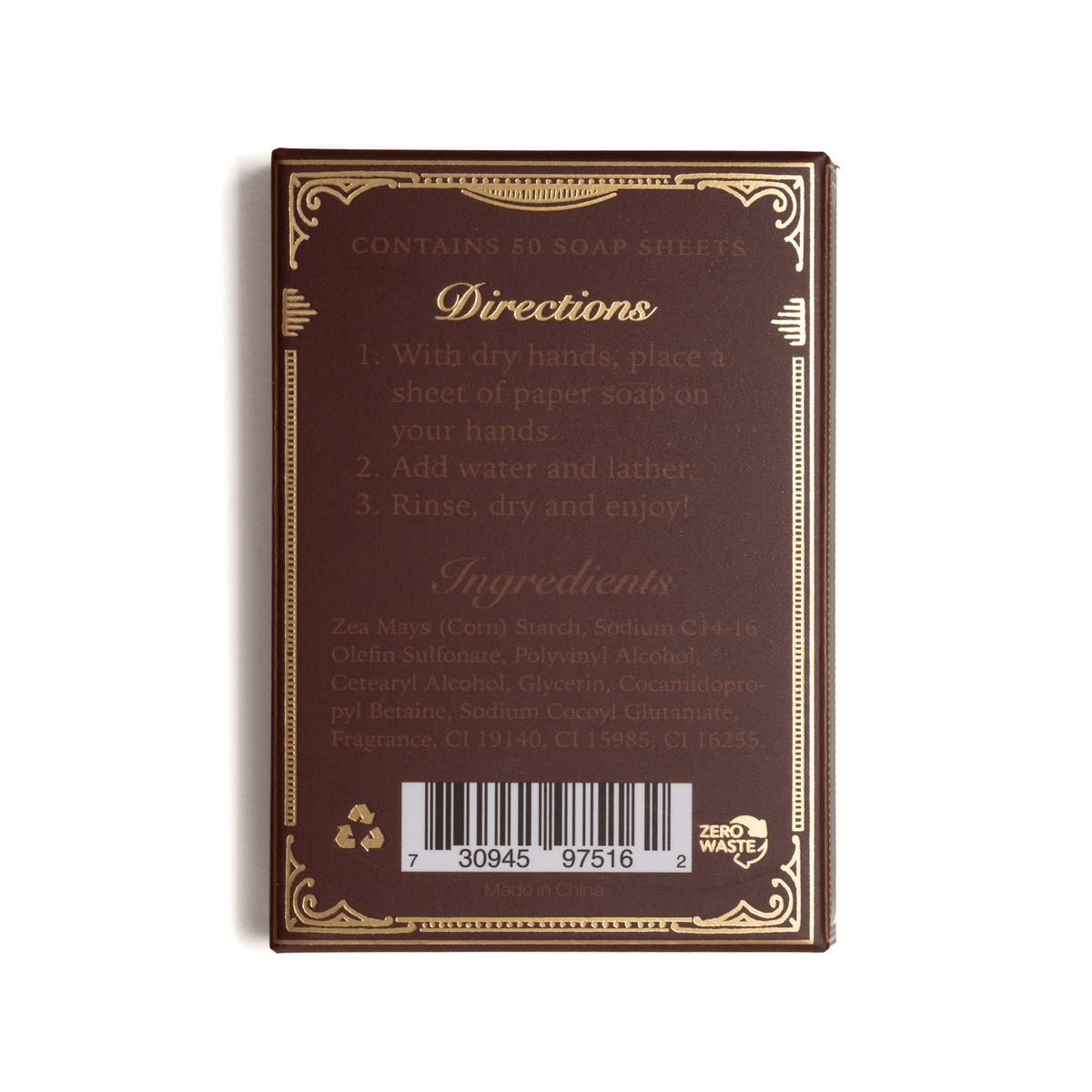 Paper Soap – Spiced Chai