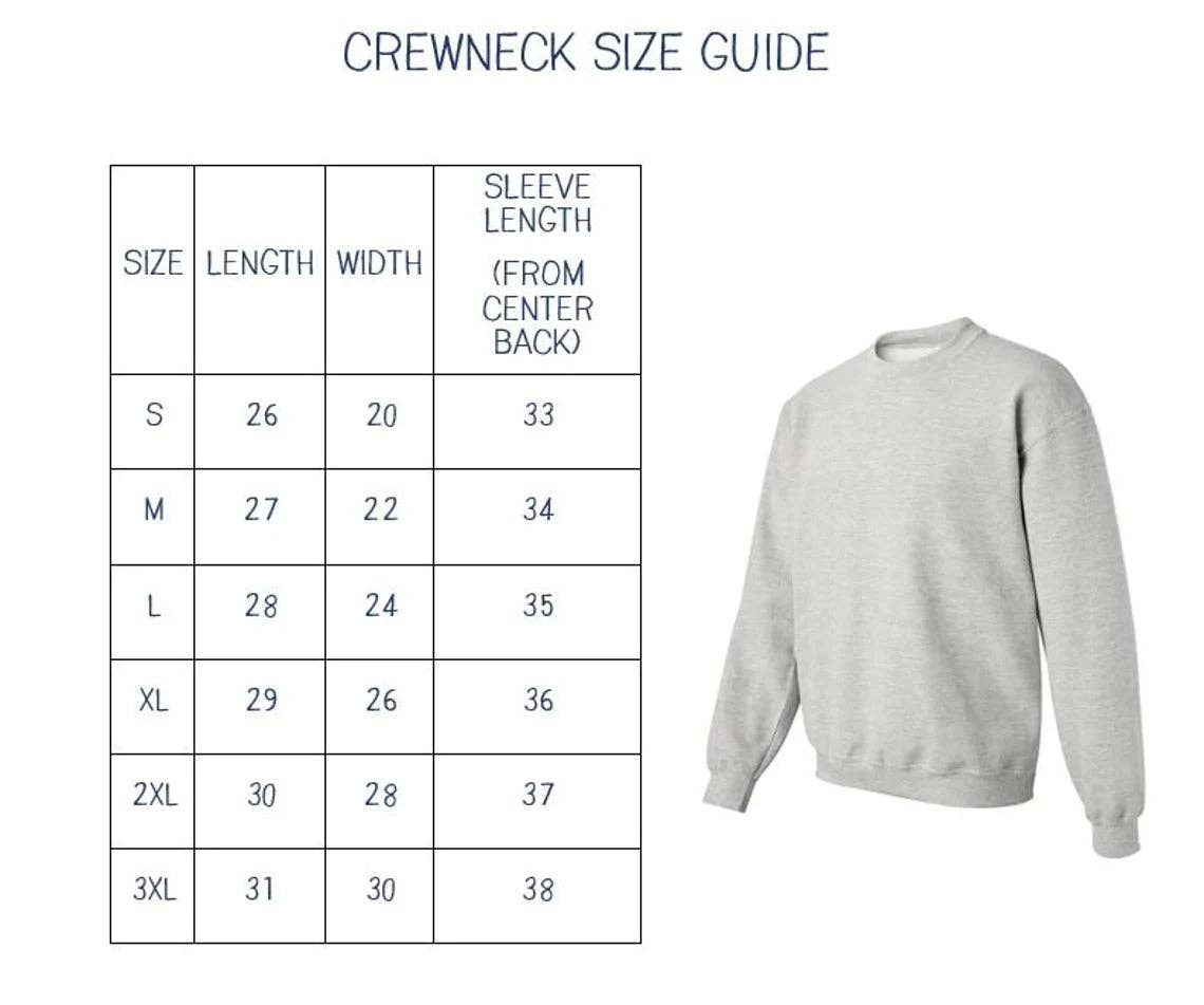 Arden & Gold - TEACHER Athletic Block Crewneck Sweatshirt
