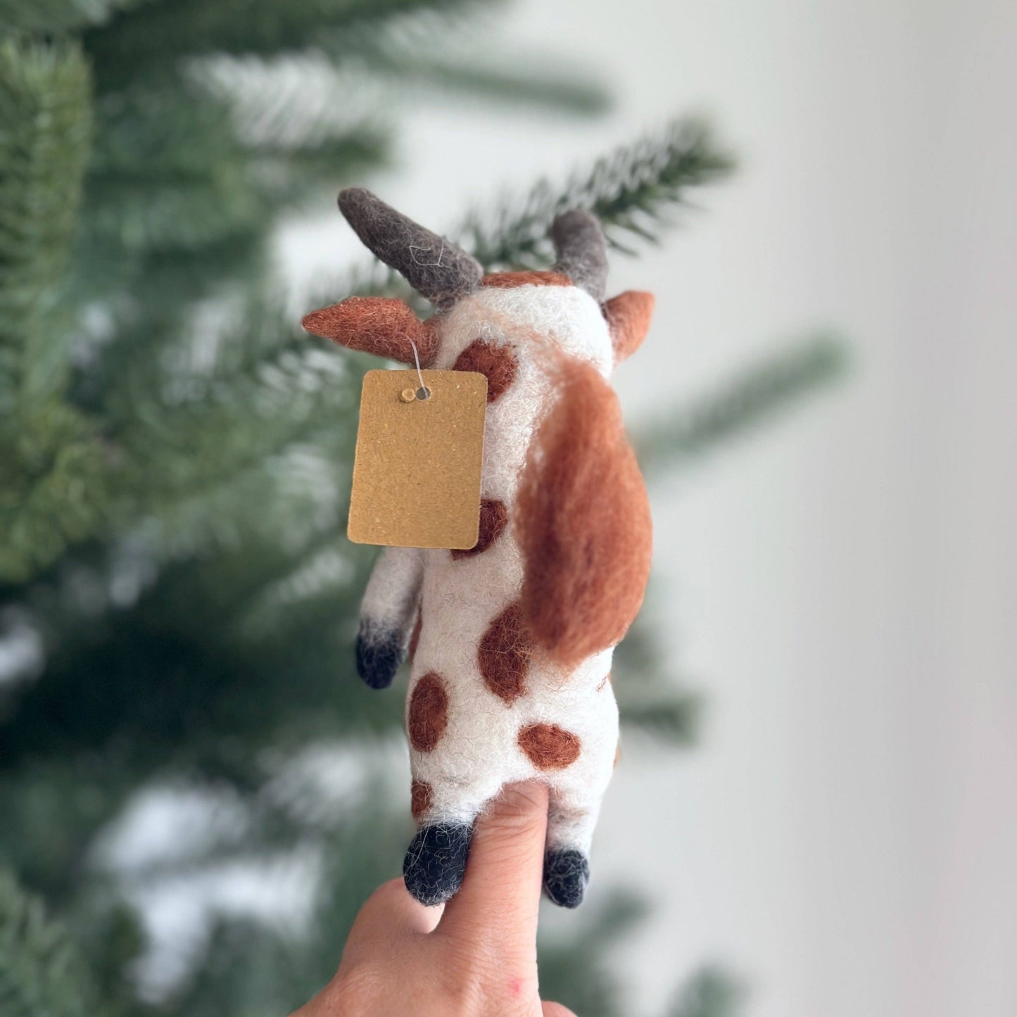 Ganapati - Brown Cow Finger Puppet