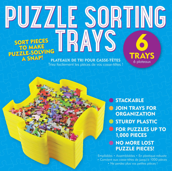 Peter Pauper Press - Puzzle Sorting Trays