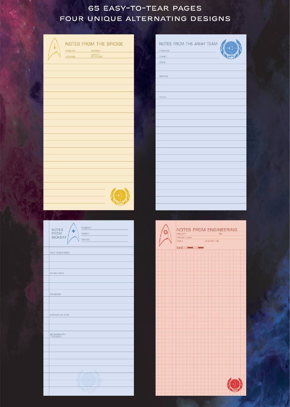 Unemployed Philosophers Guild - Star Trek Notepad
