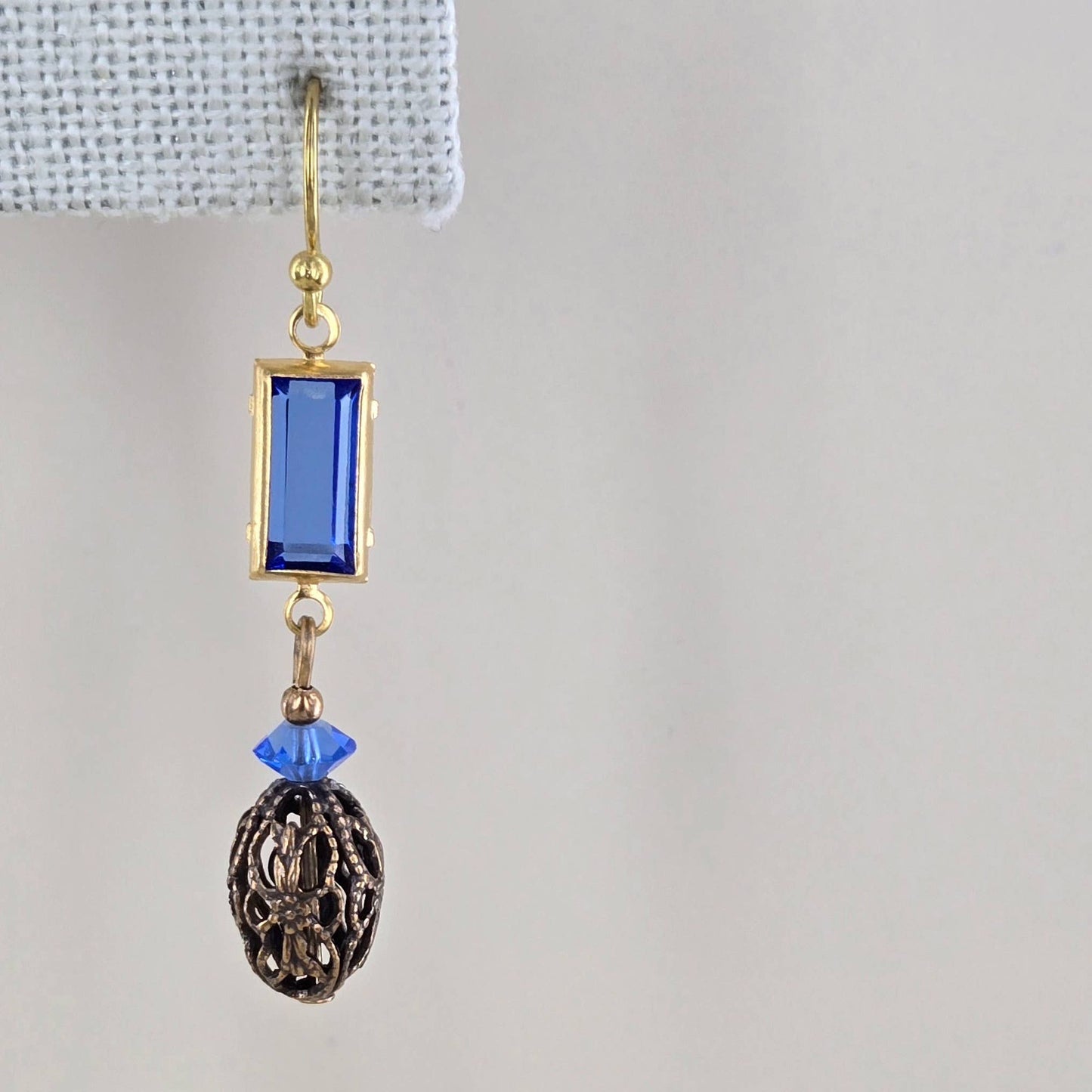 Sadie Green's Jewelry - Crystal Filigree Earring
