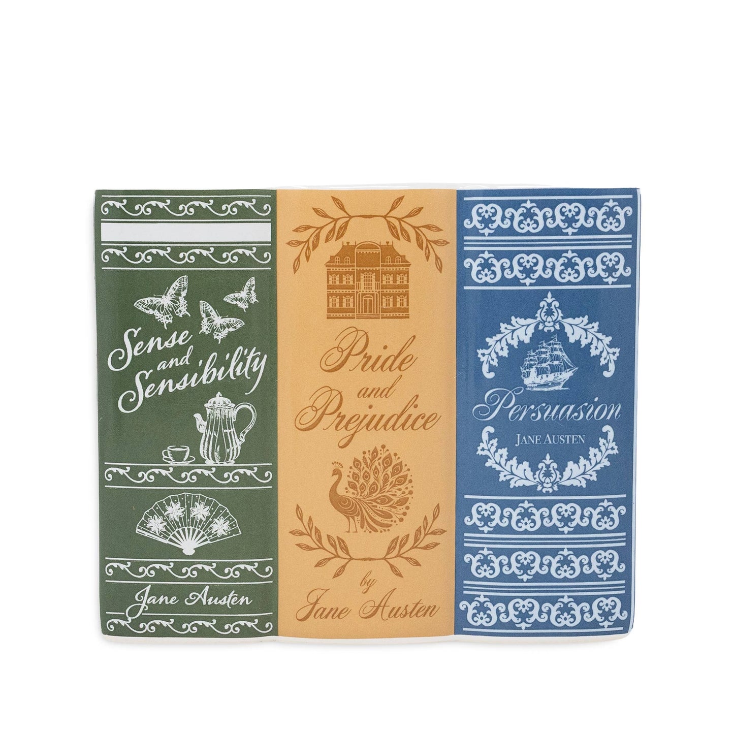 Steel Mill and Co. - Bookstack Pencil Cup, Jane Austen Collection