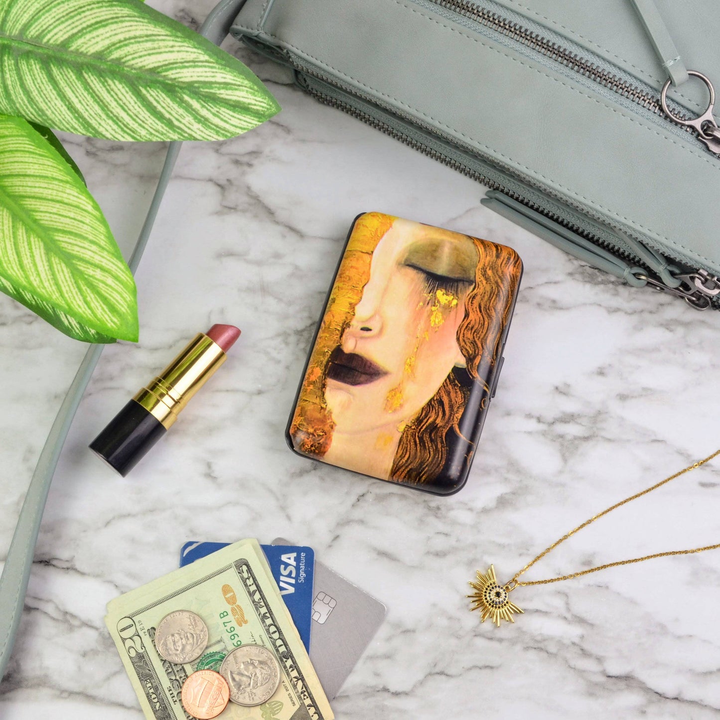 Monarque - Klimt Golden Tears Armored Wallet