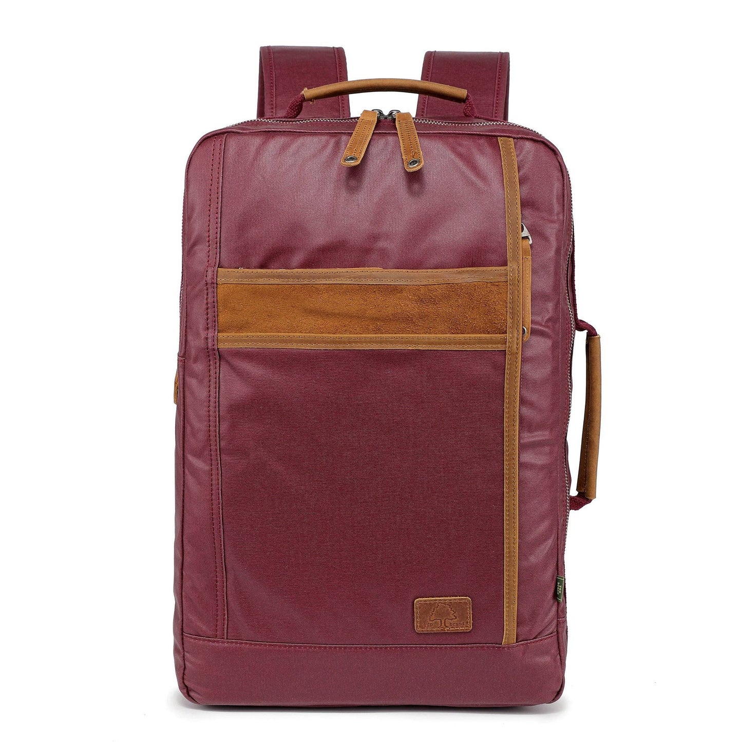 TSD Brand - Madrone Coated Canvas Backpack