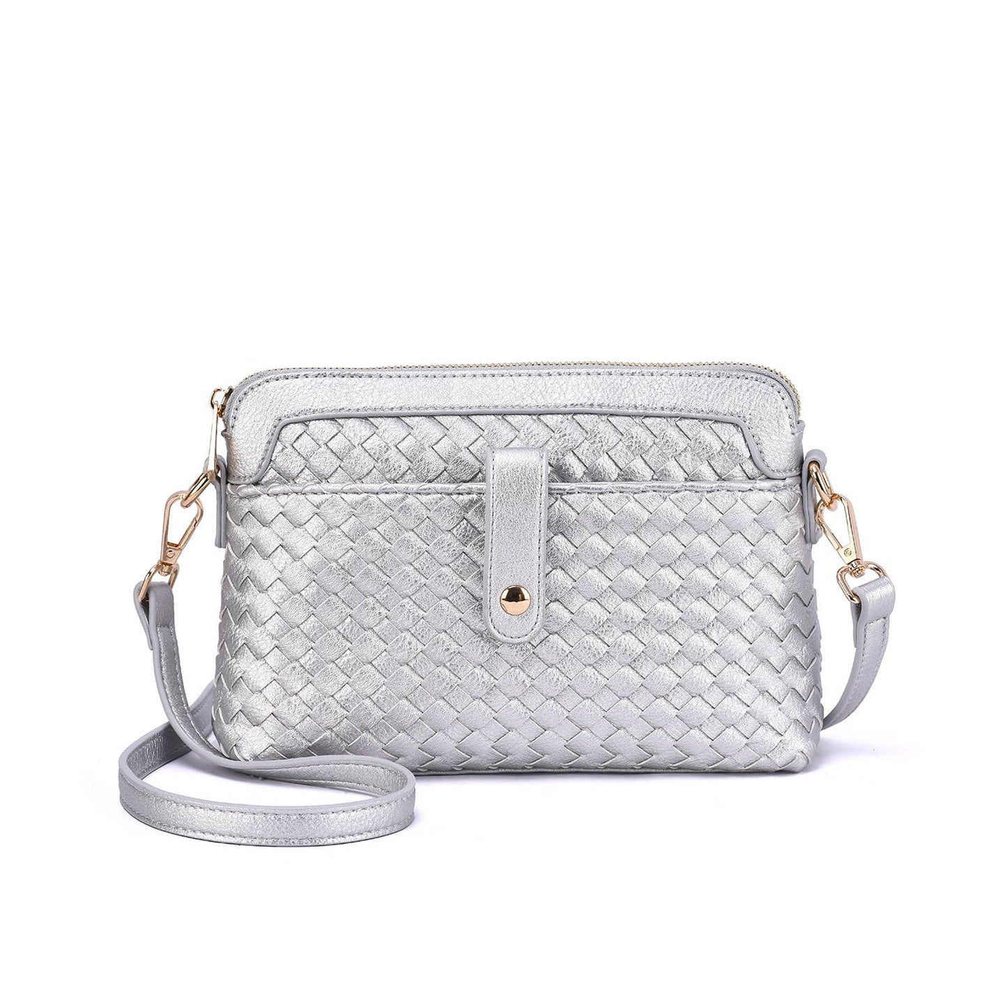 Mellow World - Isla Woven Embossed Crossbody