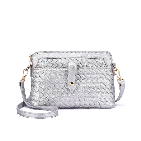 Mellow World - Isla Woven Embossed Crossbody