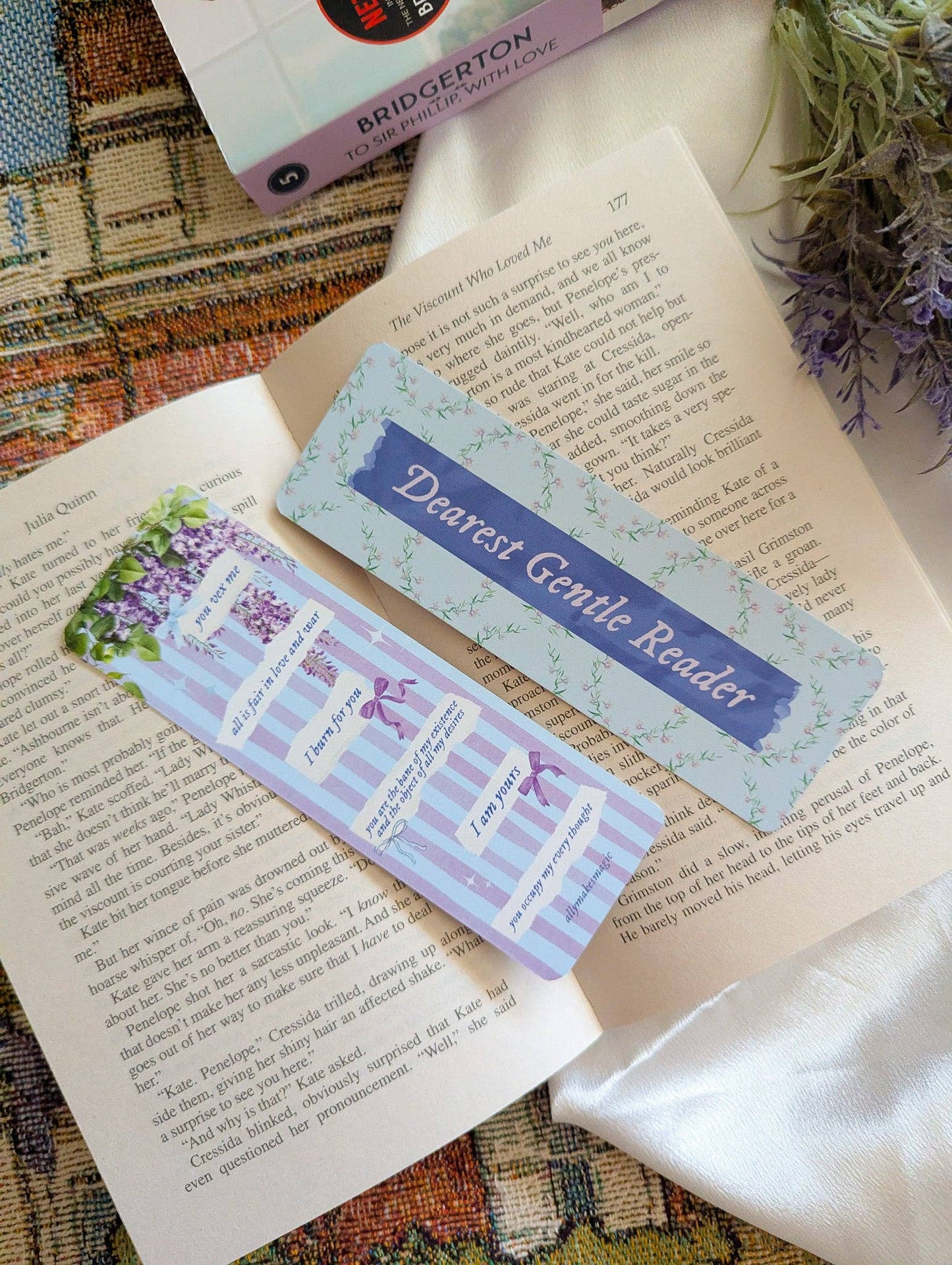 allymakesmagic - Dearest Gentle Reader Bookmark