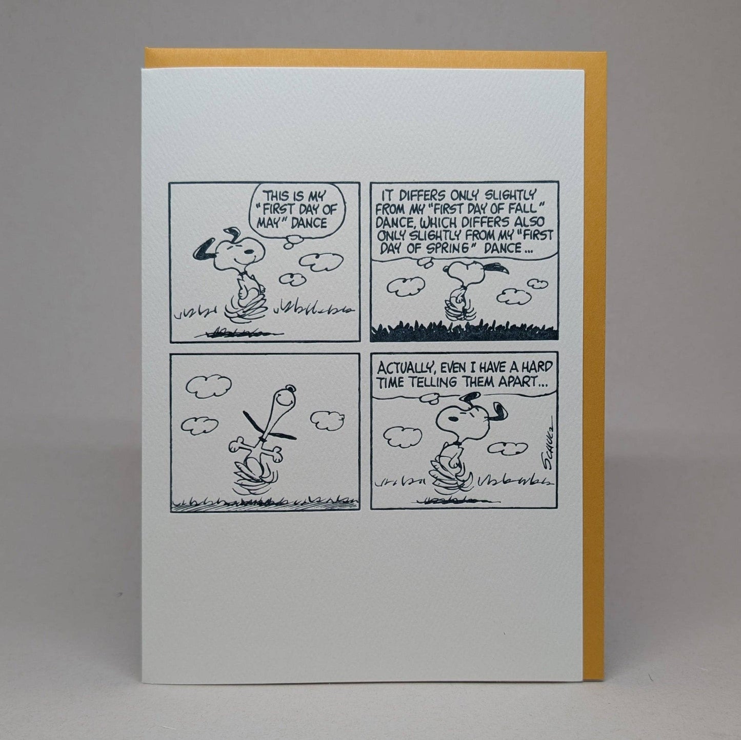 Big Wheel Press - Snoopy's First Day Dance - Peanuts