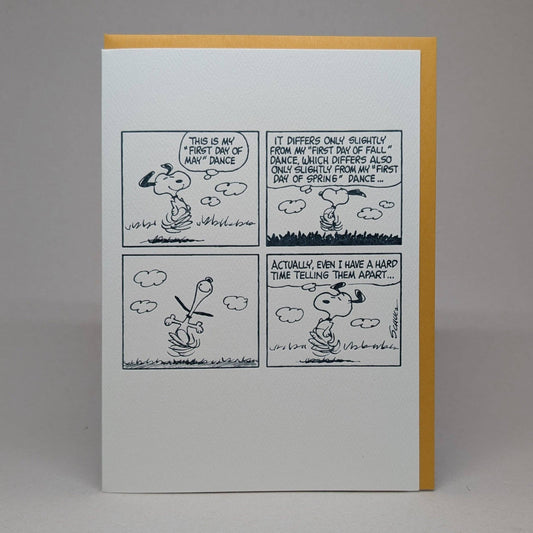 Big Wheel Press - Snoopy's First Day Dance - Peanuts