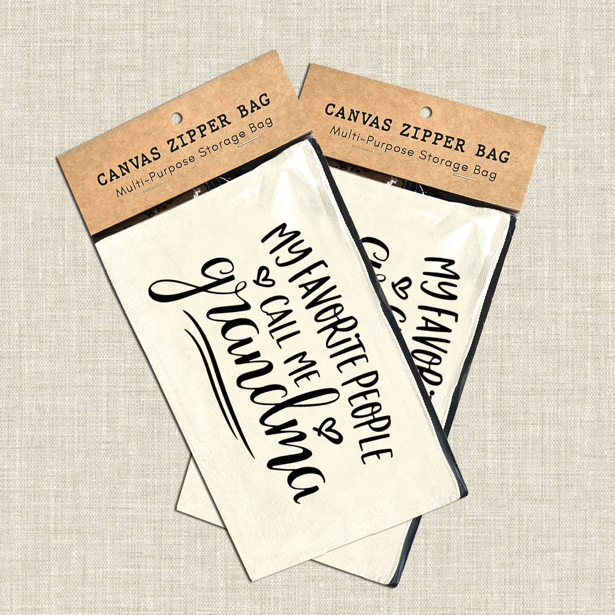 Coastal Creators of Connecticut - My Favorite People Call Me Grandma Storage Bag