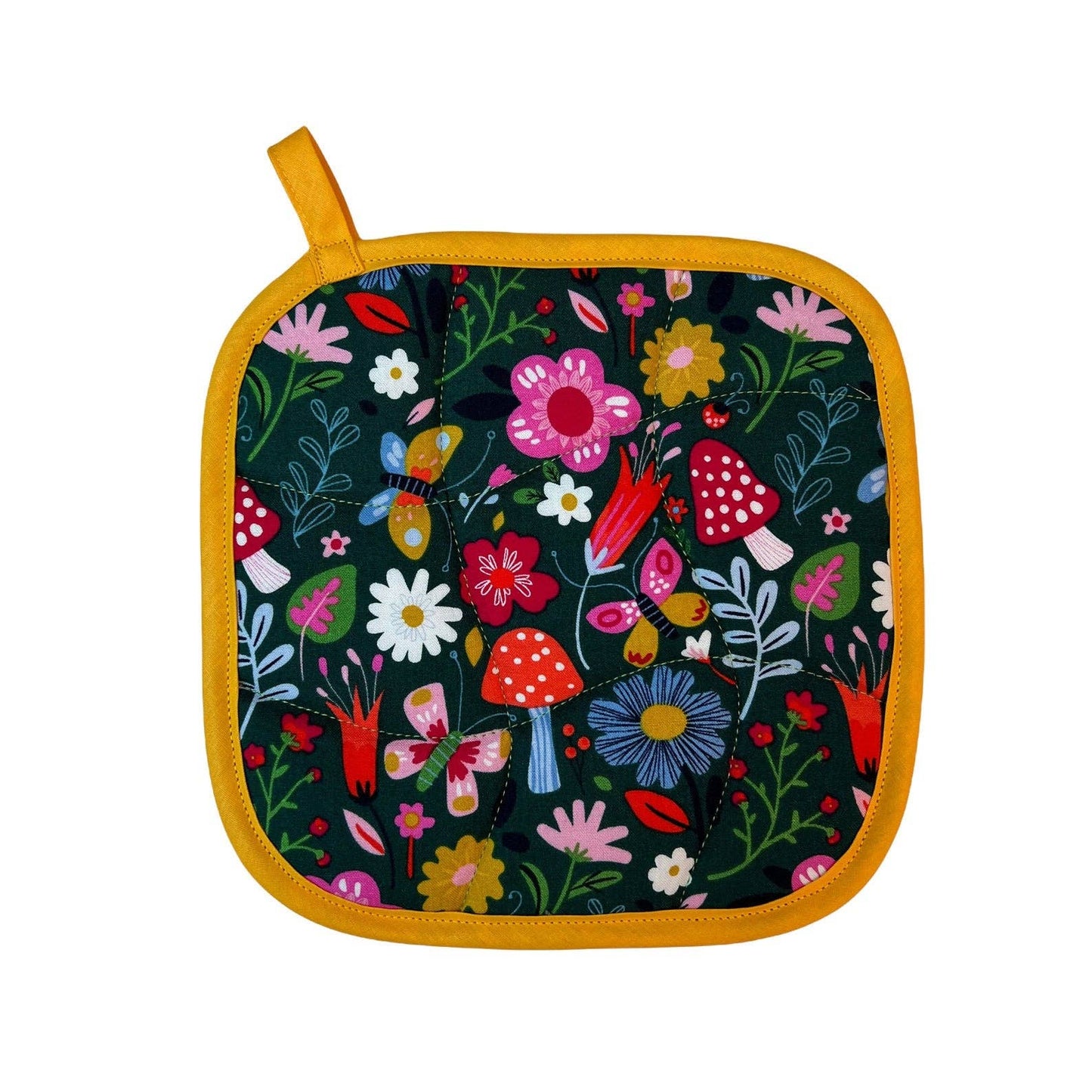 Collisionware - Floral Mushroom Pot Holder