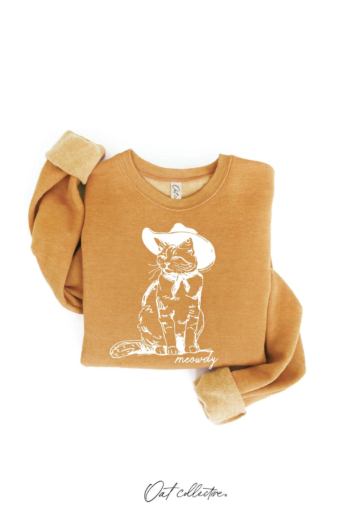 OAT COLLECTIVE - MEOWDY Graphic Sweatshirt