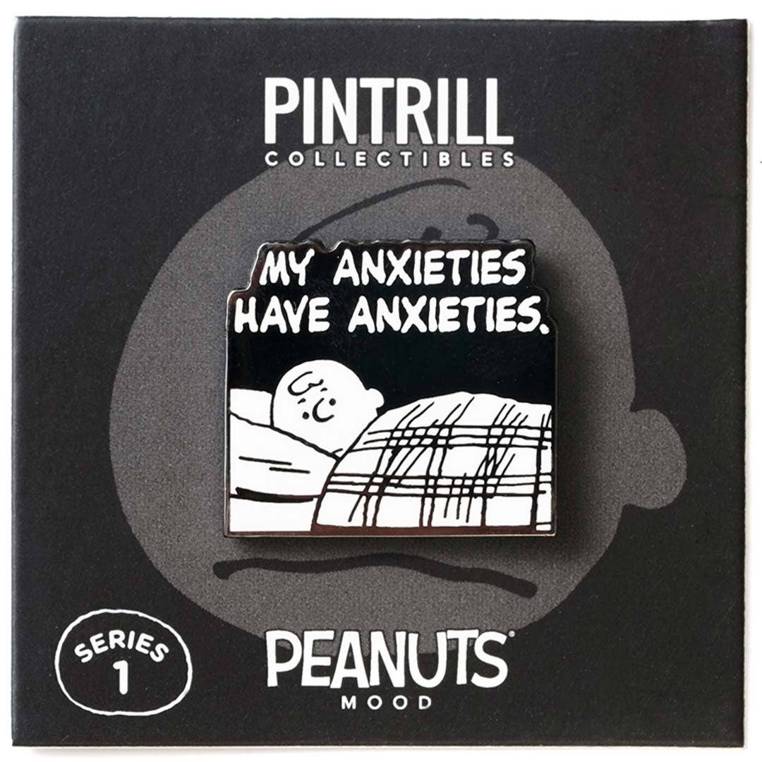 PINTRILL - PEANUTS - Anxieties Have Anxieties Pin