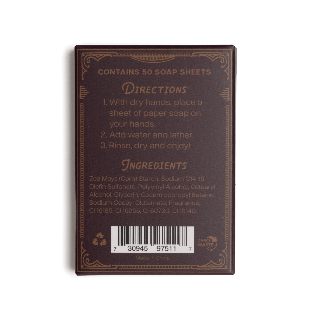 Paper Soap – Spiced Pear